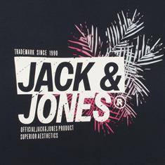 JACK & JONES T-Shirt dunkelblau