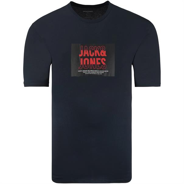 JACK & JONES T-Shirt dunkelblau