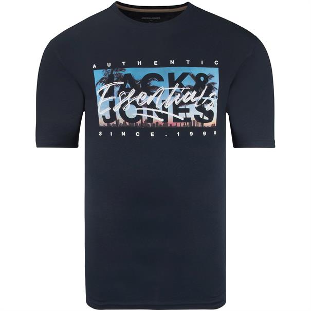JACK & JONES T-Shirt dunkelblau