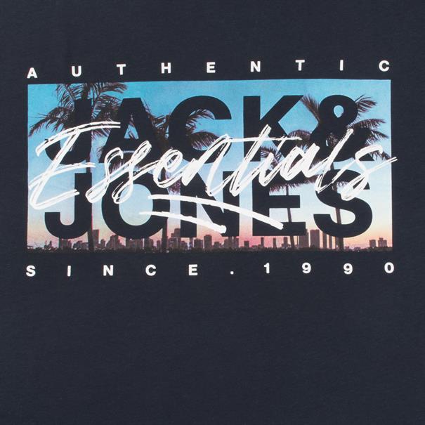 JACK & JONES T-Shirt dunkelblau