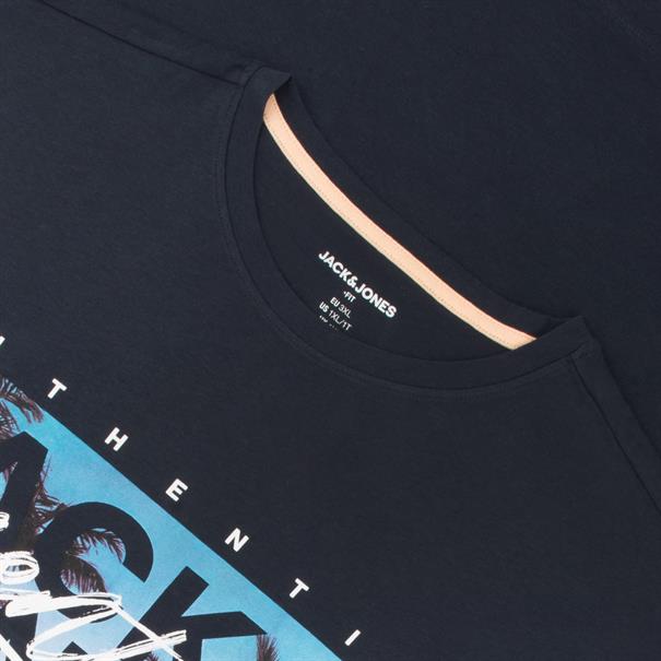 JACK & JONES T-Shirt dunkelblau