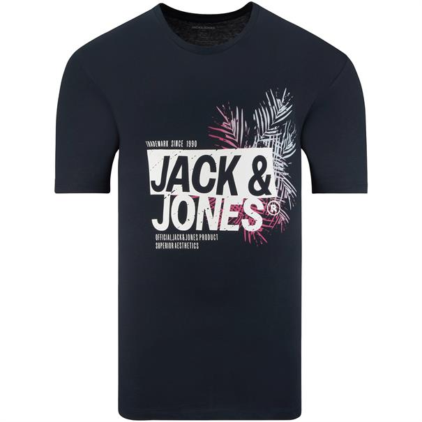 JACK & JONES T-Shirt dunkelblau