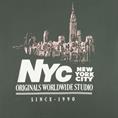 JACK & JONES T-Shirt dunkelgrün