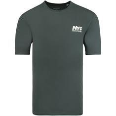 JACK & JONES T-Shirt dunkelgrün