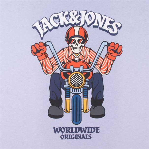 JACK & JONES T-Shirt flieder