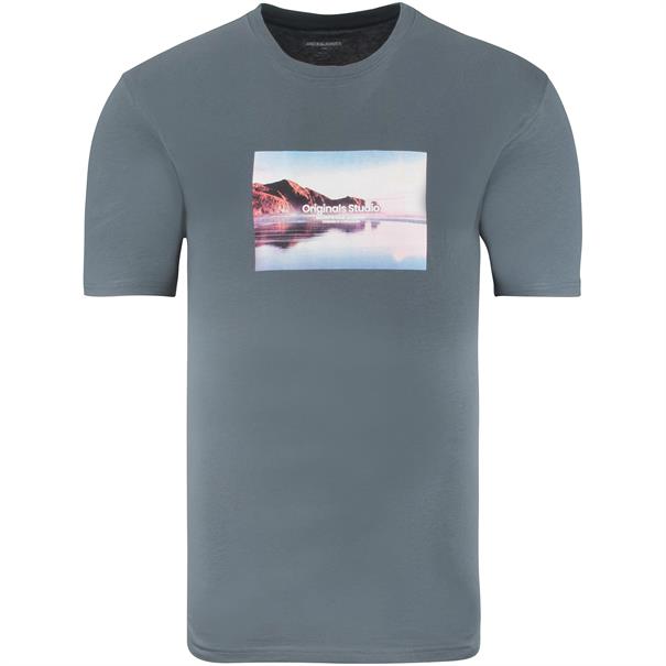 JACK & JONES T-Shirt grau