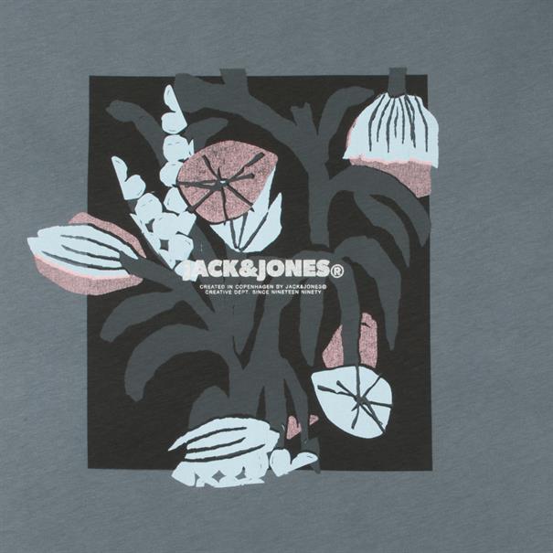 JACK & JONES T-Shirt grau