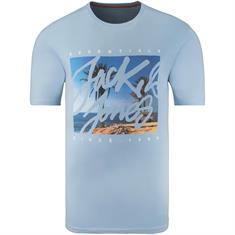 JACK & JONES T-Shirt hellblau