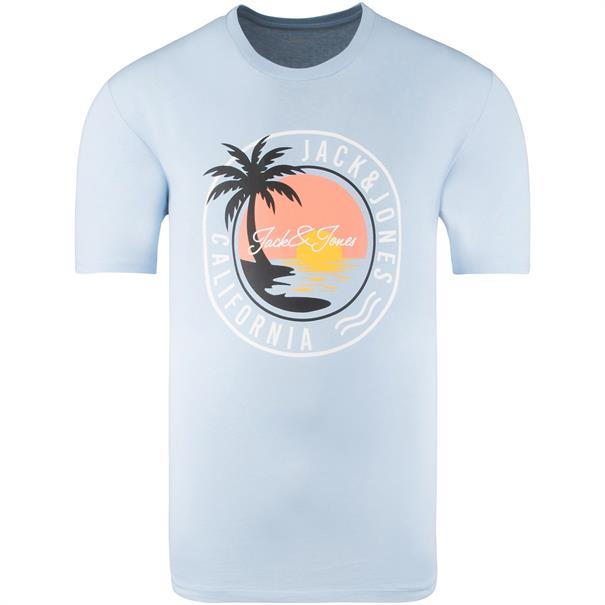JACK & JONES T-Shirt hellblau