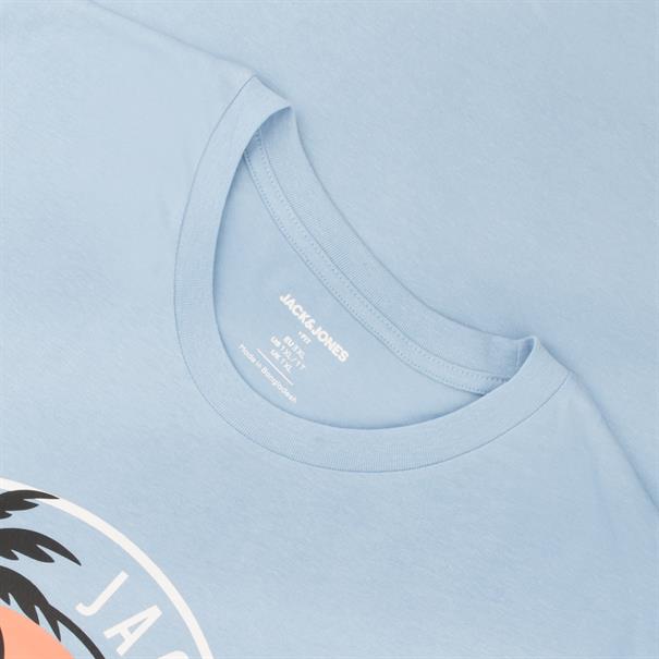 JACK & JONES T-Shirt hellblau
