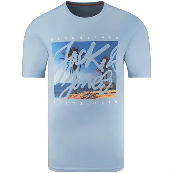 JACK & JONES T-Shirt hellblau