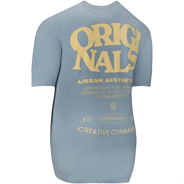 JACK & JONES T-Shirt hellblau