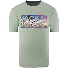 JACK & JONES T-Shirt hellgrün