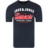 JACK & JONES T-Shirt marine
