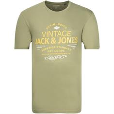 JACK & JONES T-Shirt oliv