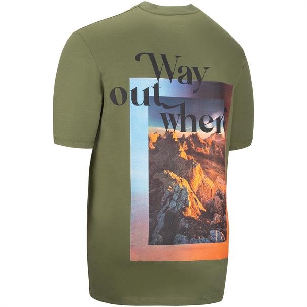 JACK & JONES T-Shirt oliv