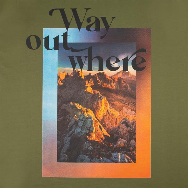 JACK & JONES T-Shirt oliv