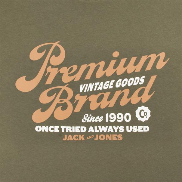 JACK & JONES T-Shirt oliv
