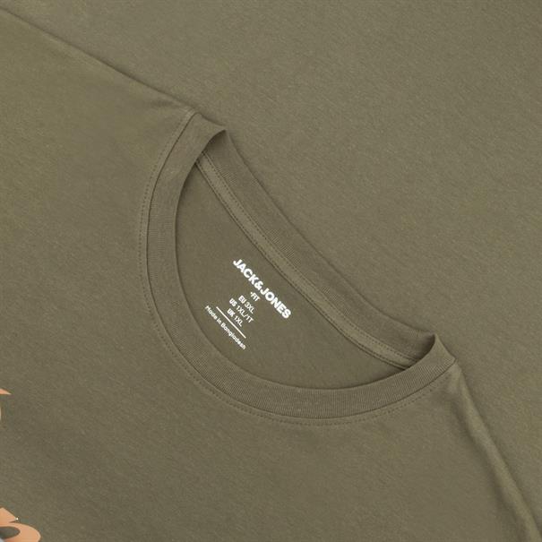 JACK & JONES T-Shirt oliv