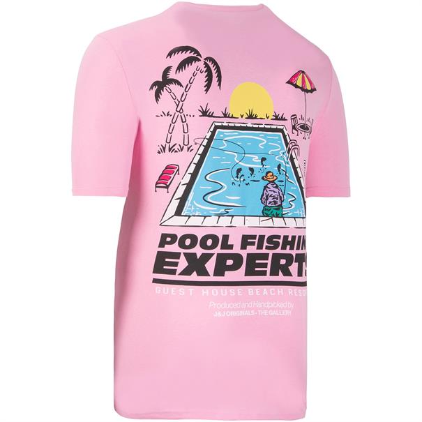 JACK & JONES T-Shirt pink
