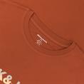 JACK & JONES T-Shirt rostbraun