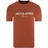 JACK & JONES T-Shirt rostbraun