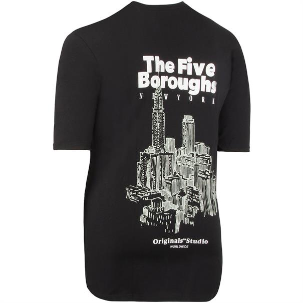 JACK & JONES T-Shirt schwarz