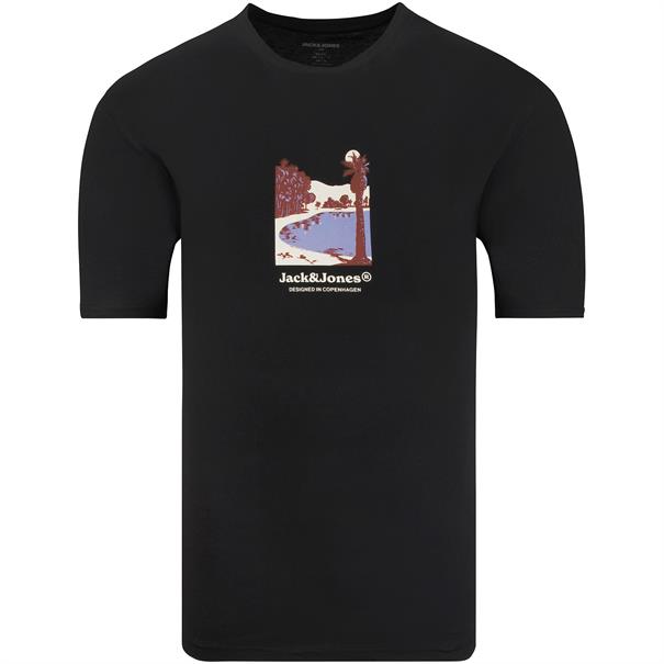 JACK & JONES T-Shirt schwarz