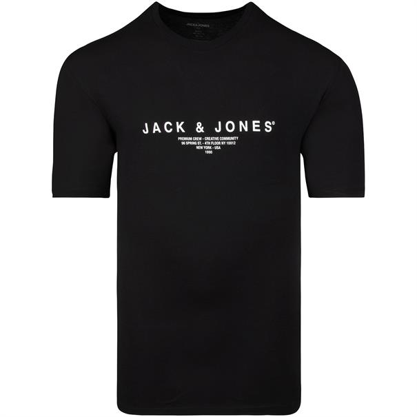 JACK & JONES T-Shirt schwarz