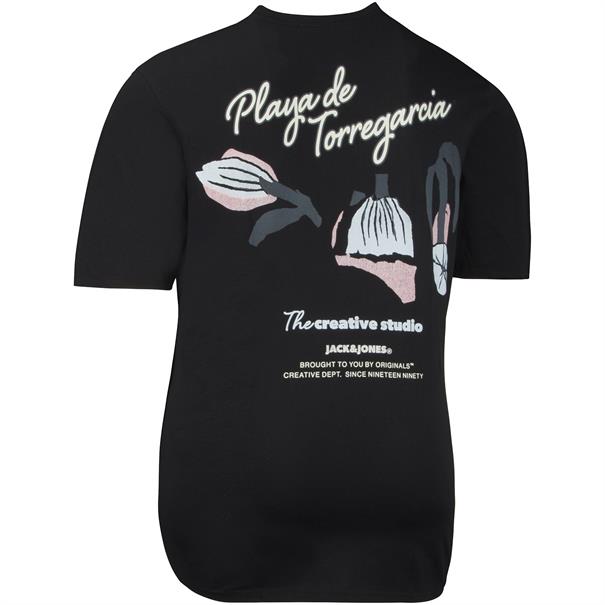 JACK & JONES T-Shirt schwarz