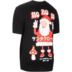 JACK & JONES T-Shirt "Weihnachten" schwarz
