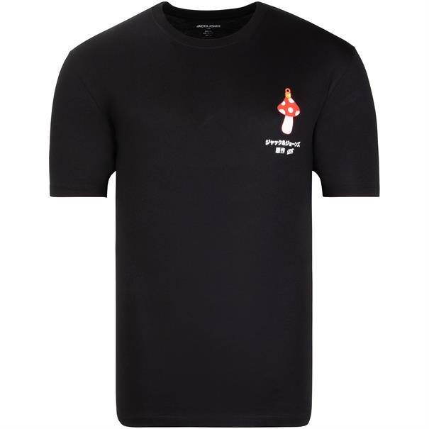 JACK & JONES T-Shirt "Weihnachten" schwarz