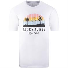 JACK & JONES T-Shirt weiß