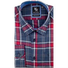 KINGS ROAD Freizeithemd blau