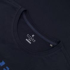 KITARO T-Shirt dunkelblau