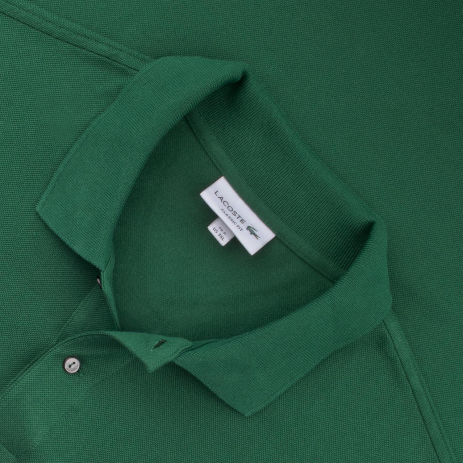 LACOSTE Poloshirt grün Herrenmode kaufen Übergrößen in