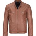 MADDOX Lederjacke cognac