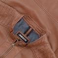 MADDOX Lederjacke cognac