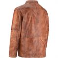 MADDOX Lederjacke cognac