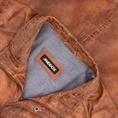 MADDOX Lederjacke cognac