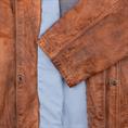 MADDOX Lederjacke cognac