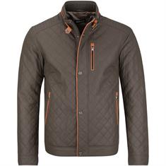 MADDOX Lederjacke cognac