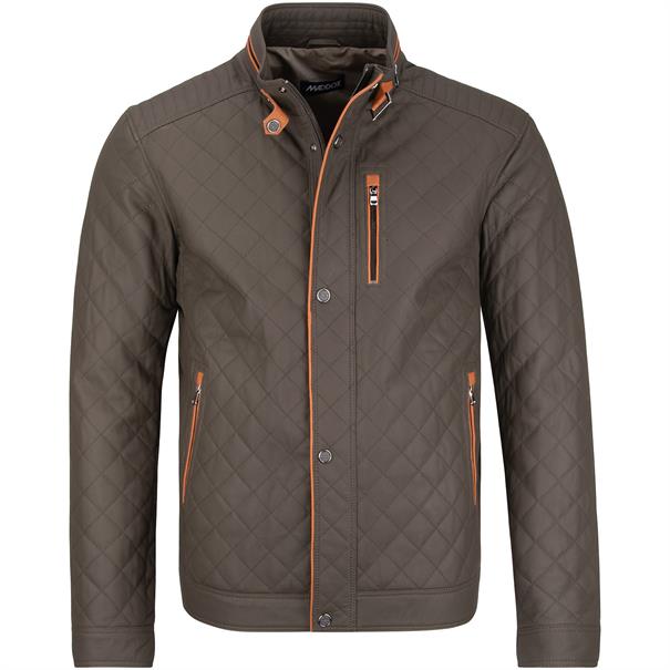 MADDOX Lederjacke cognac