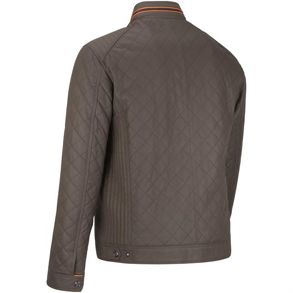 MADDOX Lederjacke cognac