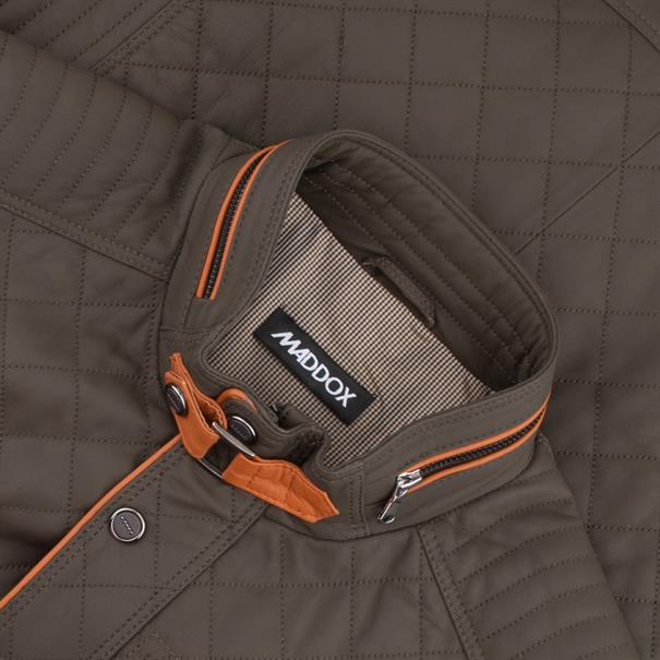 MADDOX Lederjacke cognac