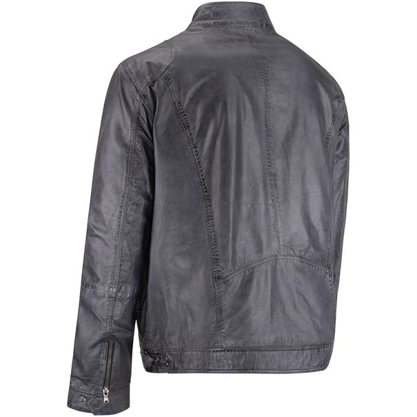MADDOX Lederjacke schwarz