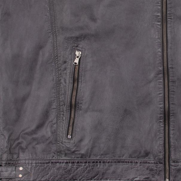 MADDOX Lederjacke schwarz