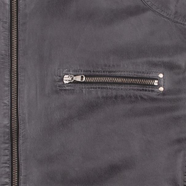 MADDOX Lederjacke schwarz