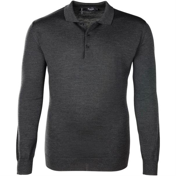 MAERZ Polo-Pullover Gr. 62 - 70 anthrazit