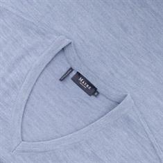 MAERZ V-Pullover ab Gr. 62 hellblau-meliert